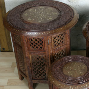table d'appoint orientale